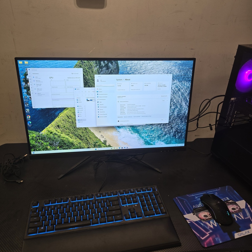 USED SETUP I5 12400F & RTX3070
