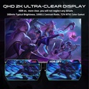 GAMEON 2K 27 180Hz, 0.5ms, IPS Panel, QHD Gaming Monitor, GOPS27QHD180IPS