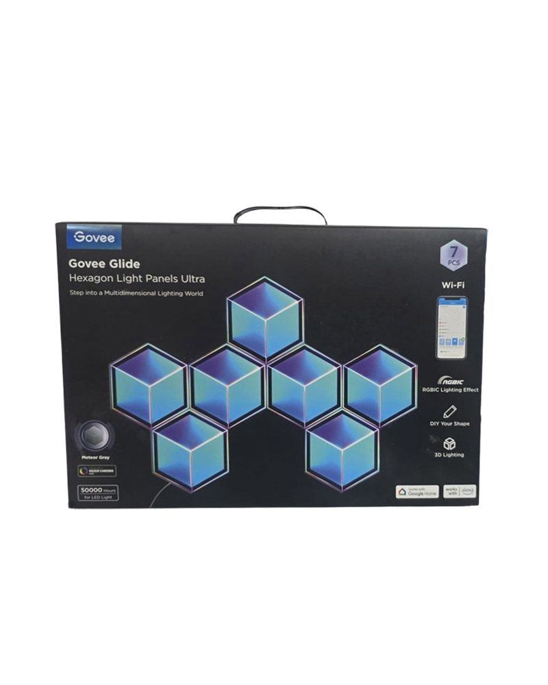 GOVEE GLIDE HEXAGON LIGHT PANELS ULTRA METEOR GREY