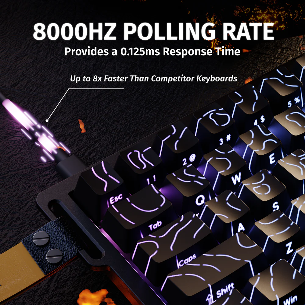 ATTACK SHARK X68 HE - BLACK