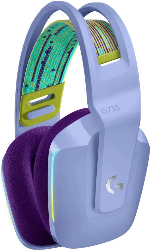  BOX - HEADSET LOGITECH LIGHTSPEED LILAC G733 GAMING