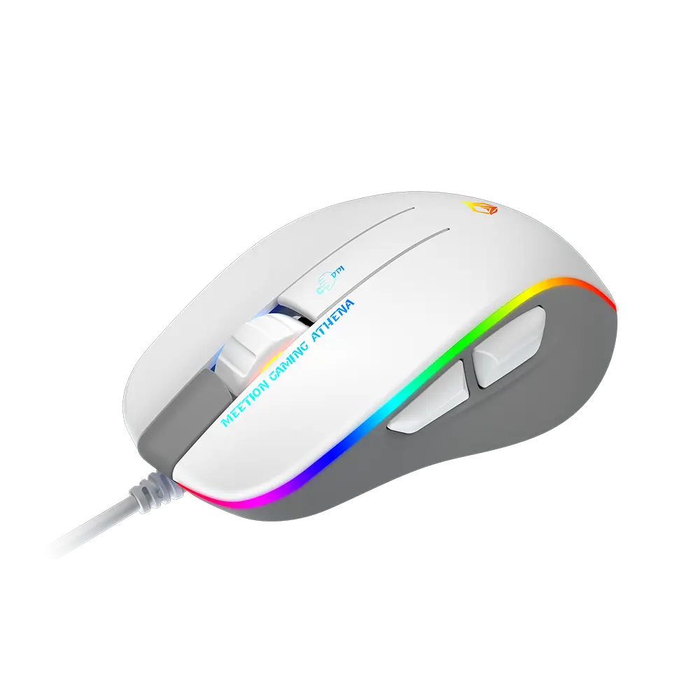 Meetion GM23 WHITE 12800DPI Gaming Mouse 