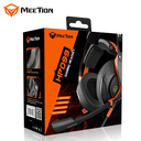 Meetion HP099 RGB Backlit Stereo 7.1 surround sound Wired Gaming Headset - Black-ORANGE