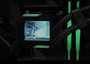 Liquid Cooler JUNGLE LEOPARD ASTROSHEL V2G 240 WHITE, With Customizable 2.8in LCD Display for GIFs, Images, MP4,