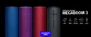OPEN BOX - MEGABOOM 3 Portable Wireless Bluetooth Speaker (Powerful Sound + Thundering Bass, Bluetooth, Magic Button, Waterproof, Battery 20 Hours) - Night Black