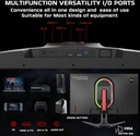 Twisted Minds 27" 2K 180HZ 0.5MS Fast IPS QHD HDMI 2.1 Gaming Monitor - TM27QHD180IPS 