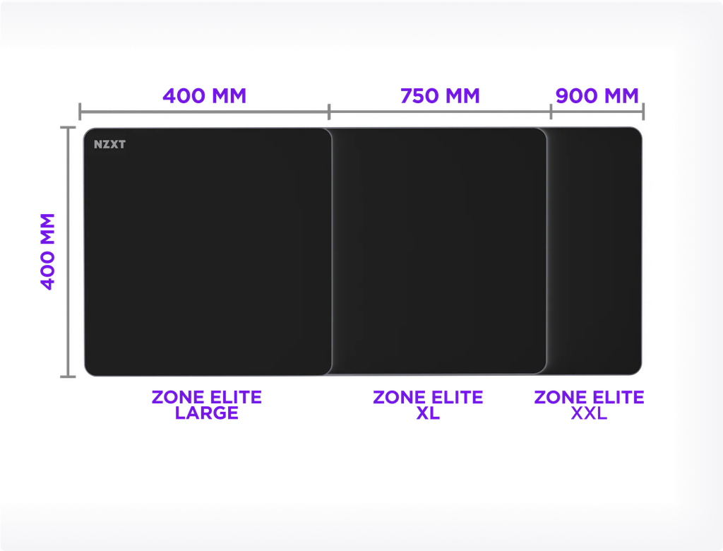 NZXT Zone Elite Mousepad L Black