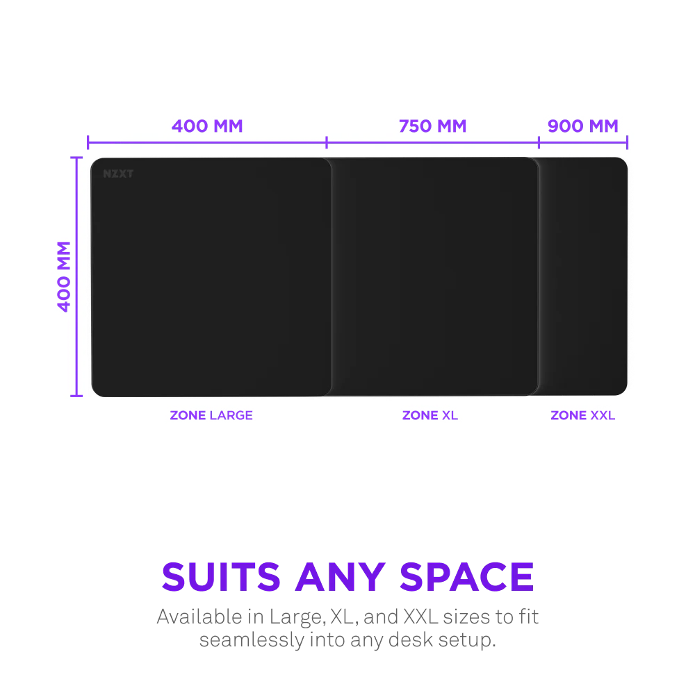 NZXT Zone Mousepad XL Black