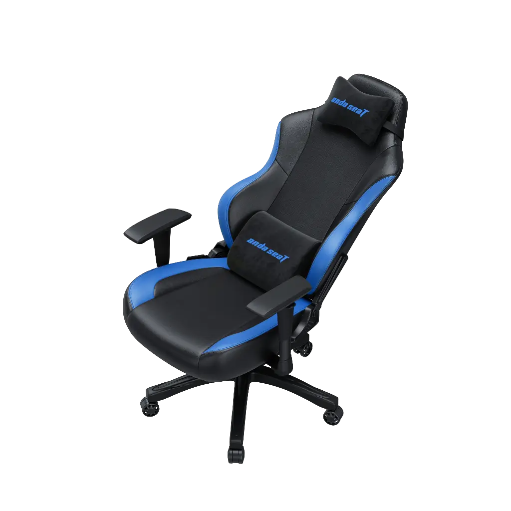 Anda Seat Luna Series Large Gaming Chair - Black / blue 