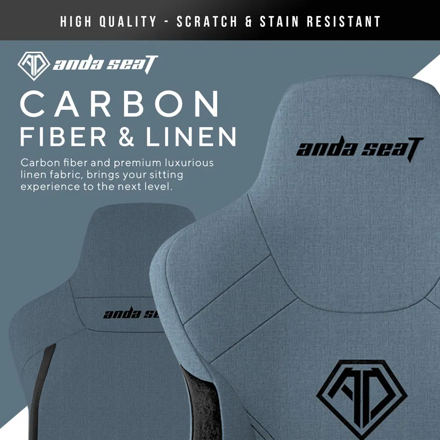 Anda Seat T-Pro II Premium Gaming Chair- - Blue&Black