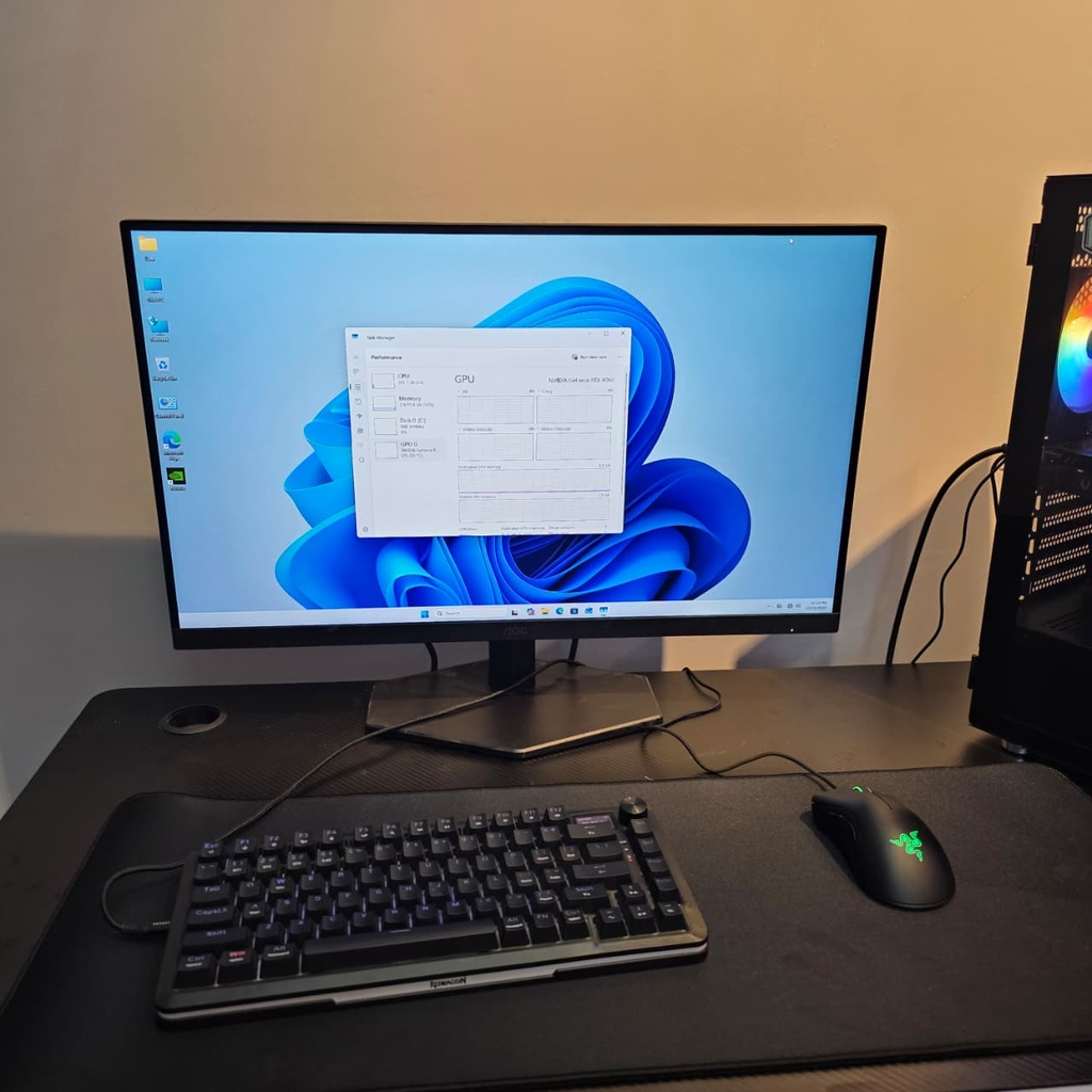 USED PC I5 12400F & RTX 4060