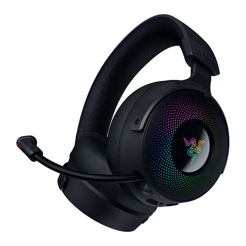 OPEN BOX - RAZER KRAKEN V4 PRO WITH OLED CONTROL HUD WIRLESS GAMING HEADSET