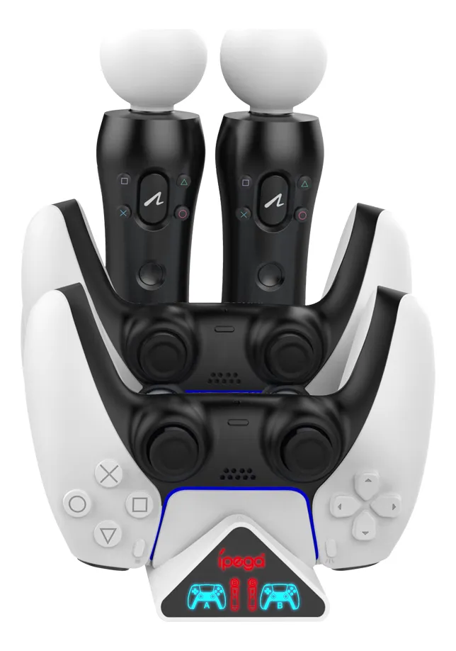 IPEGA FOR PS5 AND P-MOVE CONTROLLERS 4IN1 CHARGING STATION PG-PO11