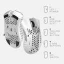 GALAX HOF M2 White Gaming mouse Wireless, 38000 DPI, PixArt Optical Sensor,1000 Hz, USB Type-C, BATTERY LIFE Up to 90 hours