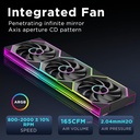 Jungle Leopard Chill Arc CA360 360mm AIO Liquid CPU Cooler 6.67inch curved screen Black