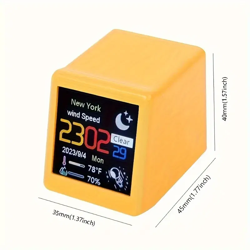   SMALL SMART WATCH / YELLOW 