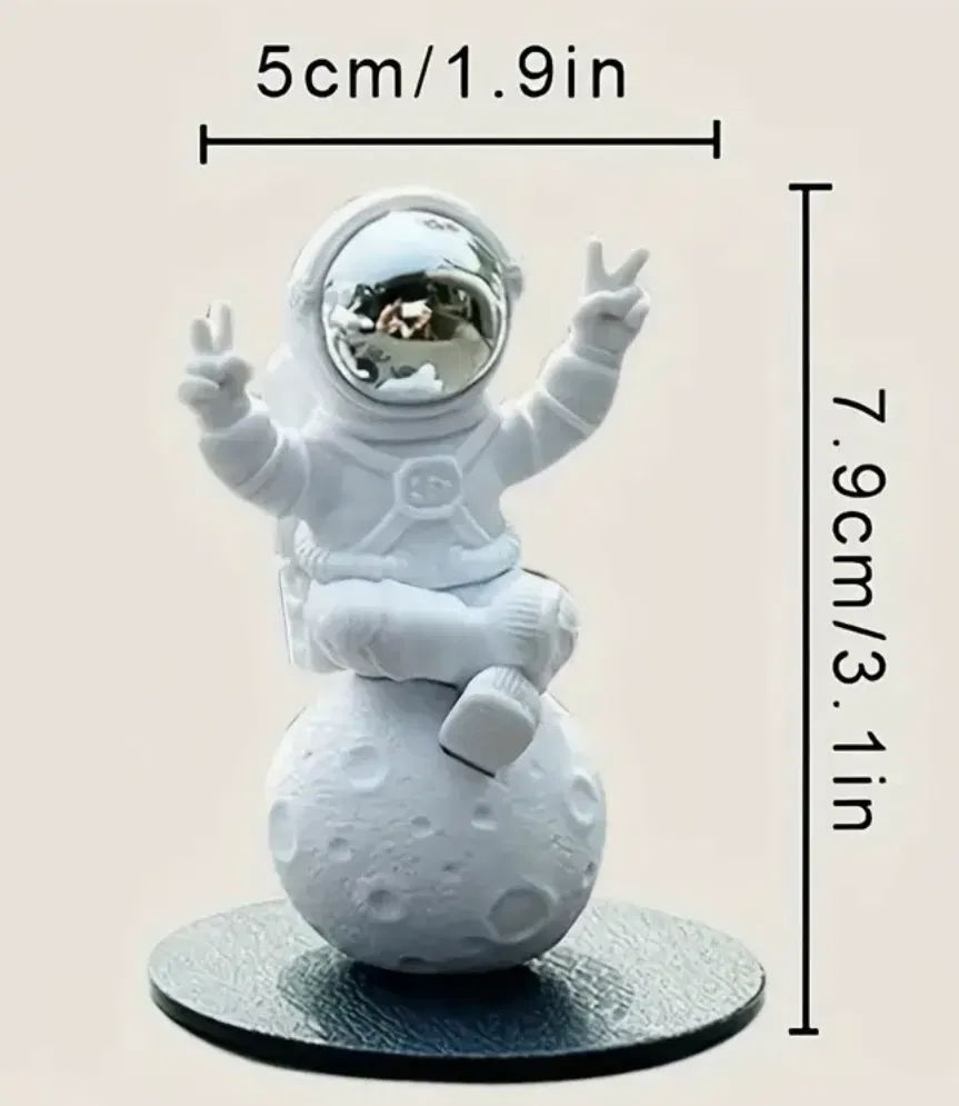 Creative astronaut design for car decoration 