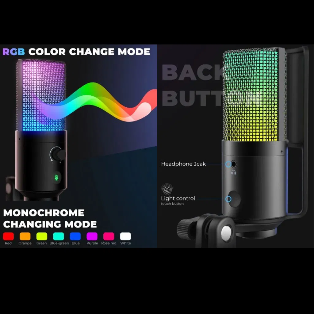 FIFINE T669 PRO 3 RGB Microphone
