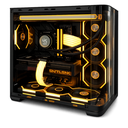 Jungle Leopard Case AC-01 ATX Black (No fans included)