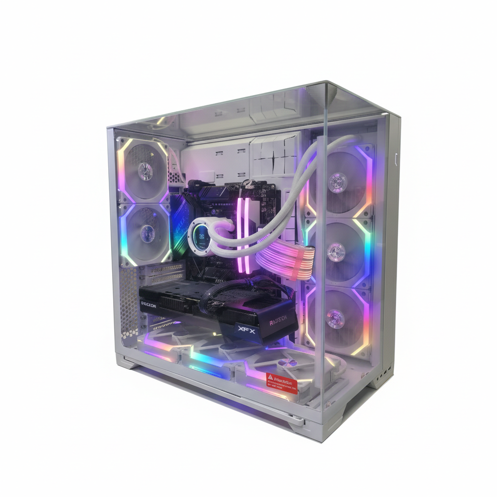 USED SETUP RYZEN 5 7600X & RX 7600 XT