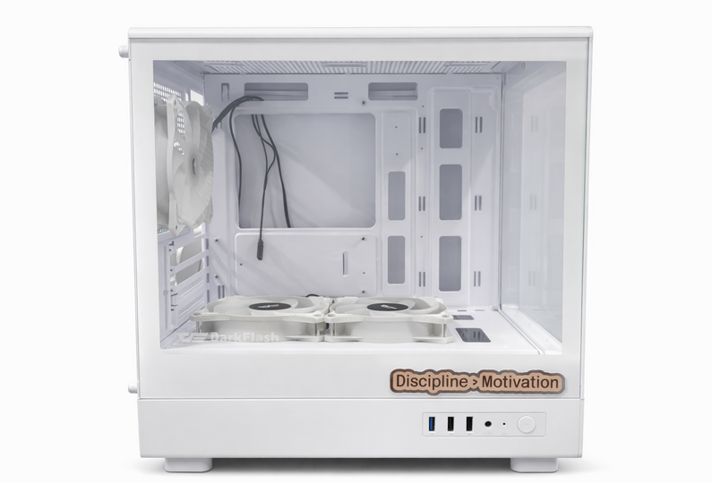 USED CASE darkFlash DB330M - WHITE 