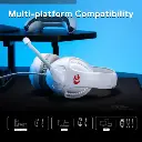 H211W-RGB Redragon Cronus wired headset,white