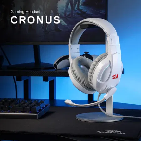 H211W-RGB Redragon Cronus wired headset,white