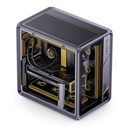 JONSBO BO400 Grey ATX Pc Case, Mid Tower 7x RGB Fans Included