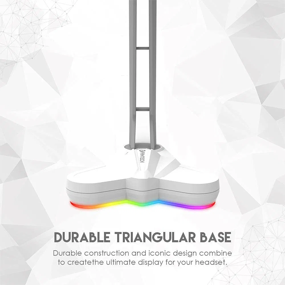 HEADSET HOLDER WHITE RGB FANTECH AC3001s