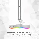 HEADSET HOLDER WHITE RGB FANTECH AC3001s