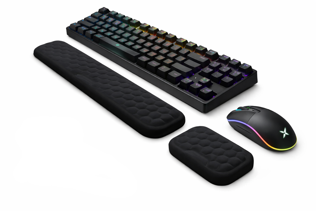 Stand Mouse and Keyboard 2-in-1 Black