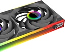Case Fan Starlink mirror 360 black forward