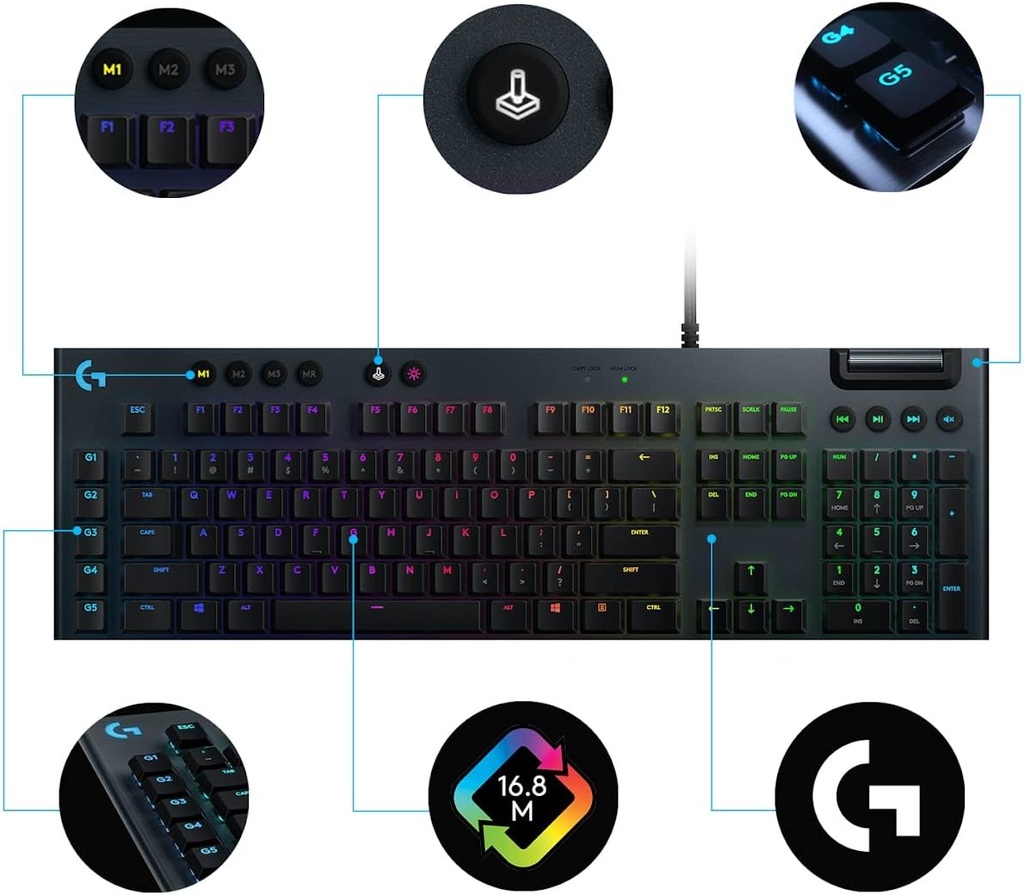 LOGITECH G815 MECHANICAL KEYBOARD 