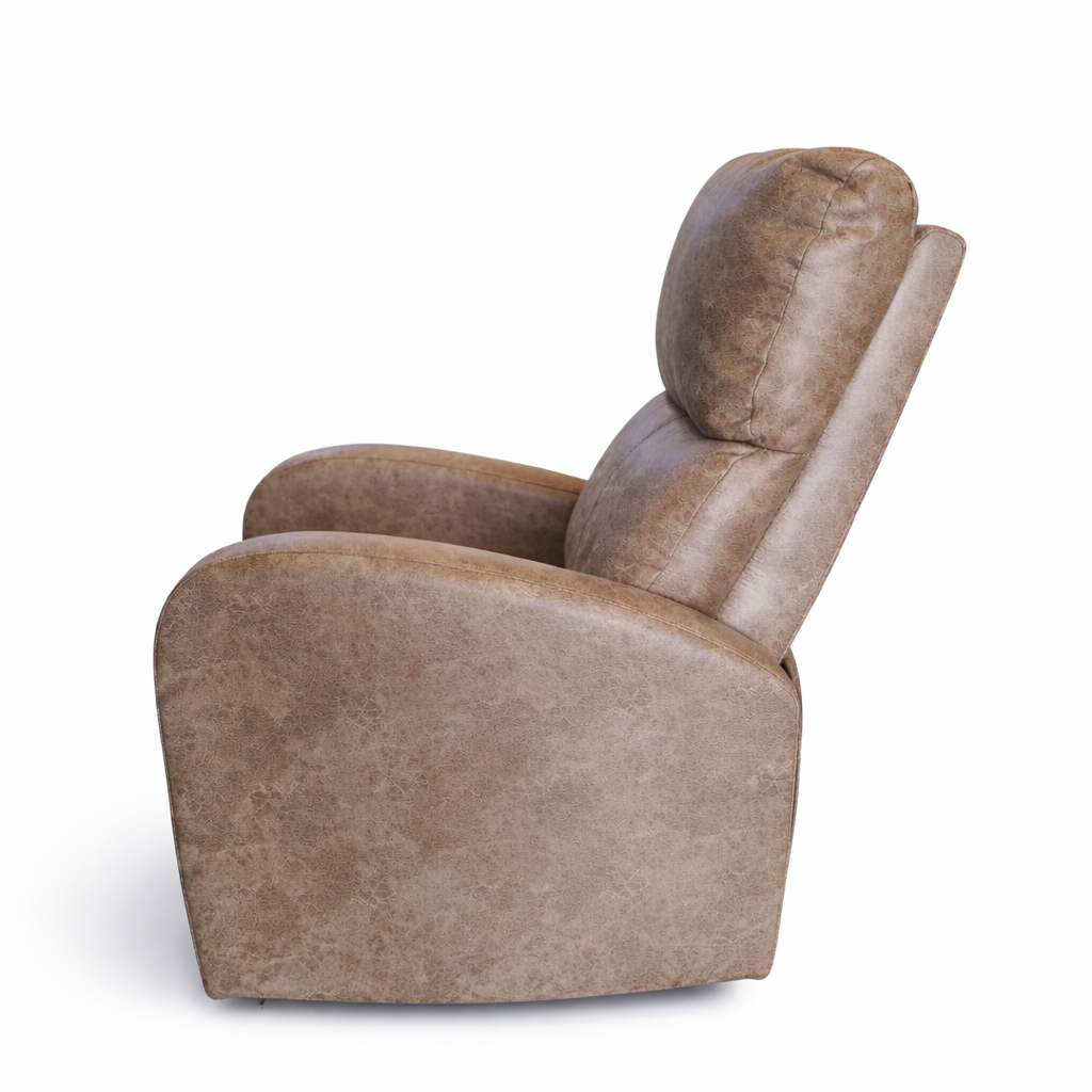 USED CHAIR SOFA BRAND PAN HOME  LIGHT BROWN  