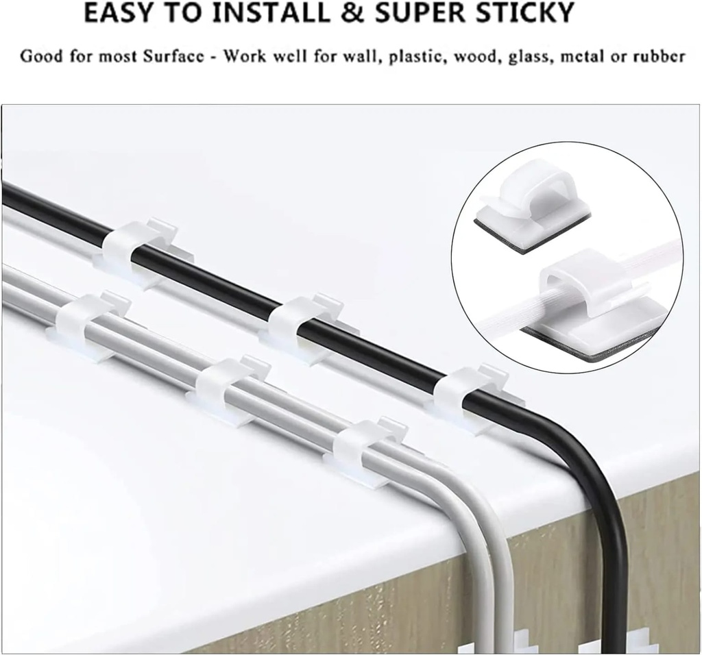 Cable Management Kit - White