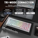 ATTACK SHARK X68 (PRO) HE Wireless Rapid Trigger Keyboard Magnetic Switch - White