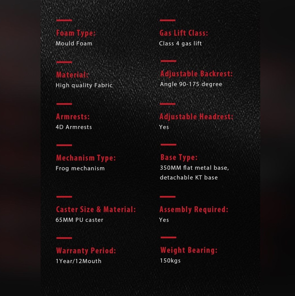 ACEGEEK Evo Fab Gaming CHAIR