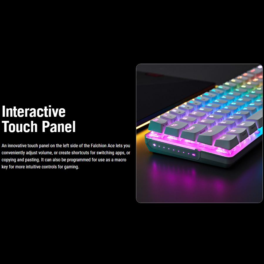 ASUS ROG Falchion Ace Gaming Keyboard - White (M602)