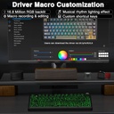 AULA F75 Pro Wireless Mechanical Keyboard - Reaper Switch ( Black Contour)