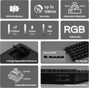 AULA MINI60HE MAX Wireless Mechanical Gaming Keyboard - Spiritcloud Magnetic ( Black CONTOUR )