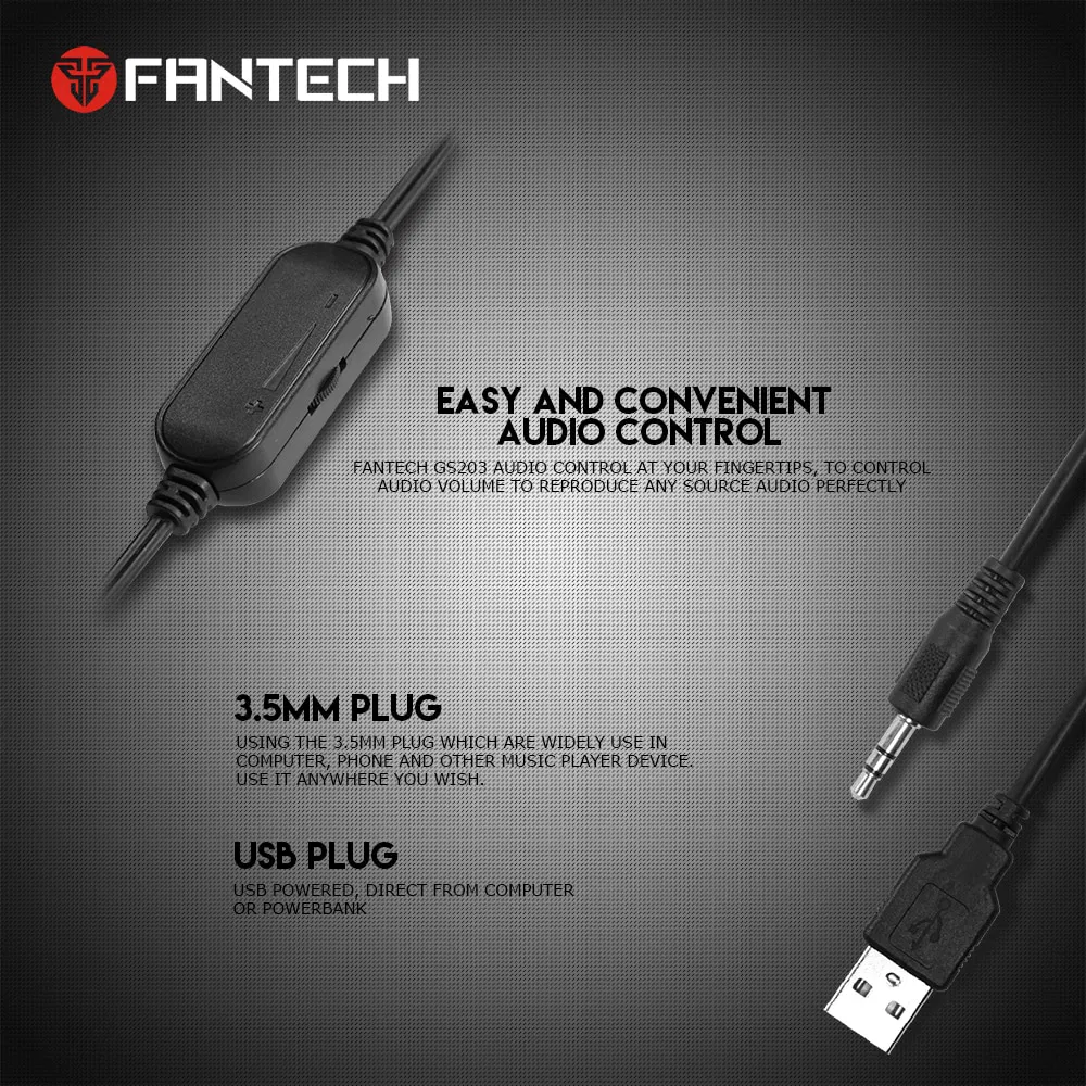 Fantech GS203 Space Edition Speaker BLACK