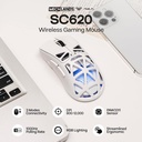 MOUSE AULA SC620 Wireless Gaming Mouse - BLACK 12,000 DPI 