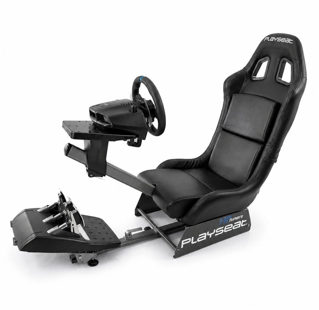 USED GAMING CHAIR Playseat Evolution & Logitech G29 Driving Force Racing Wheel and Floor Pedals for PS5 Pro, PS5, PS4, PC