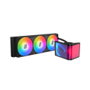 Xigmatek Connect Ultra 360 ARGB AIO CPU Liquid Cooler - Black 6.8” curved screen AMOLED | EN48371 