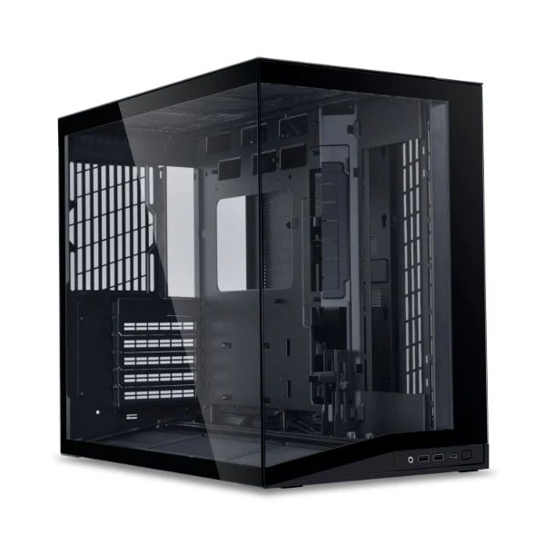 CASE LIAN LI O11 Dynamic Mini V2 Flow Edition(With 5pcs RGB fans) Black
