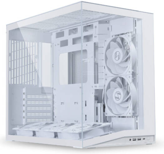 CASE LIAN LI O11 Dynamic Mini V2 Flow Edition(With 5pcs RGB fans) white
