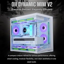 CASE LIAN LI O11 Dynamic Mini V2 Flow Edition(With 5pcs RGB fans) white