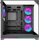 Twisted Minds Elite Gaming Case Mid Tower 4 FANS ARGB Included -Tempered Glass, Black - TM-Elite-B