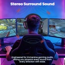 ATTACK SHARK G800 Wireless Gaming Headset Black, 1000 mAh, Detachable Mics, Aluminum alloy frame, 3D Surround Sound, 20ms low latency, 50mm Drivers,3 Modes (2.4G/Bluetooth/Wired) for PC/PS/Phone