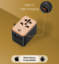 MYX TRAVELX 35W INTERNATIONAL TRAVEL ADAPTER (MYX-TC35W)
